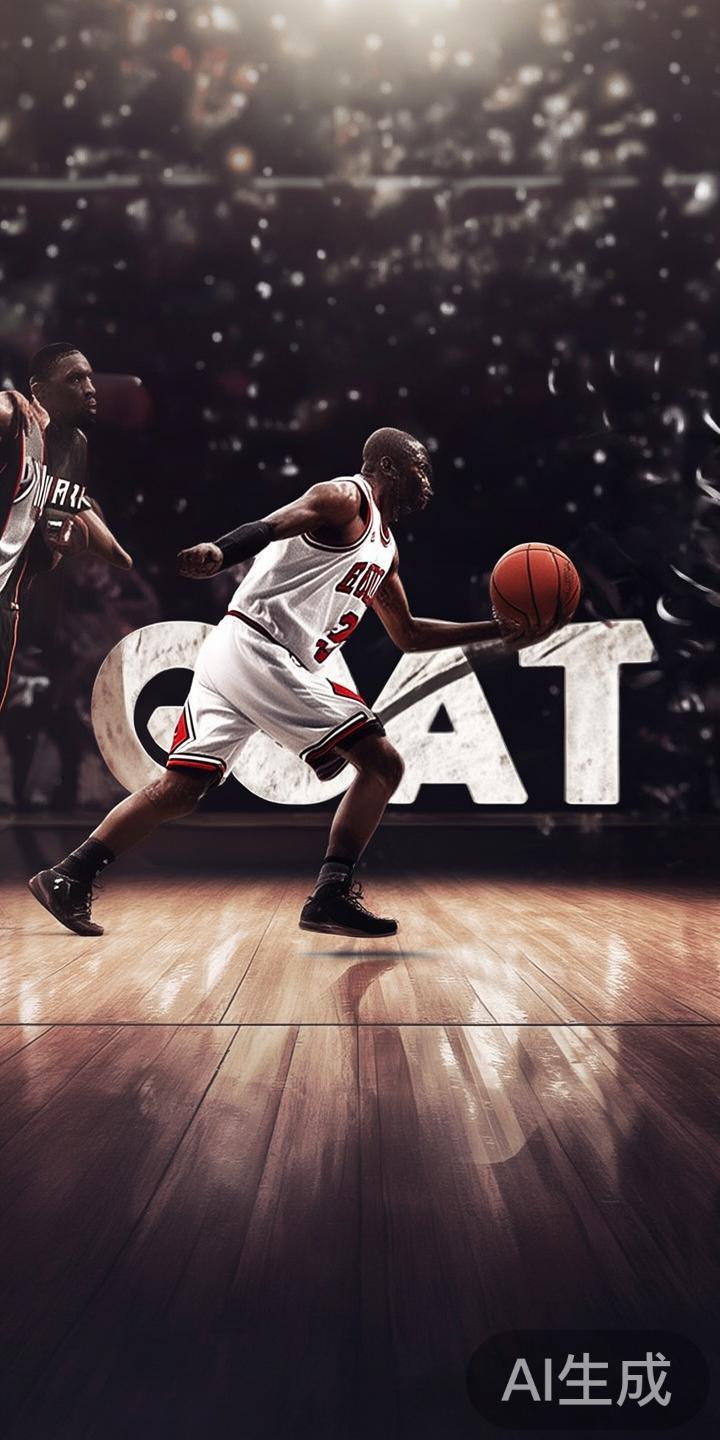 迈克尔·乔丹：作为篮球历史“GOAT”之一，乔丹以