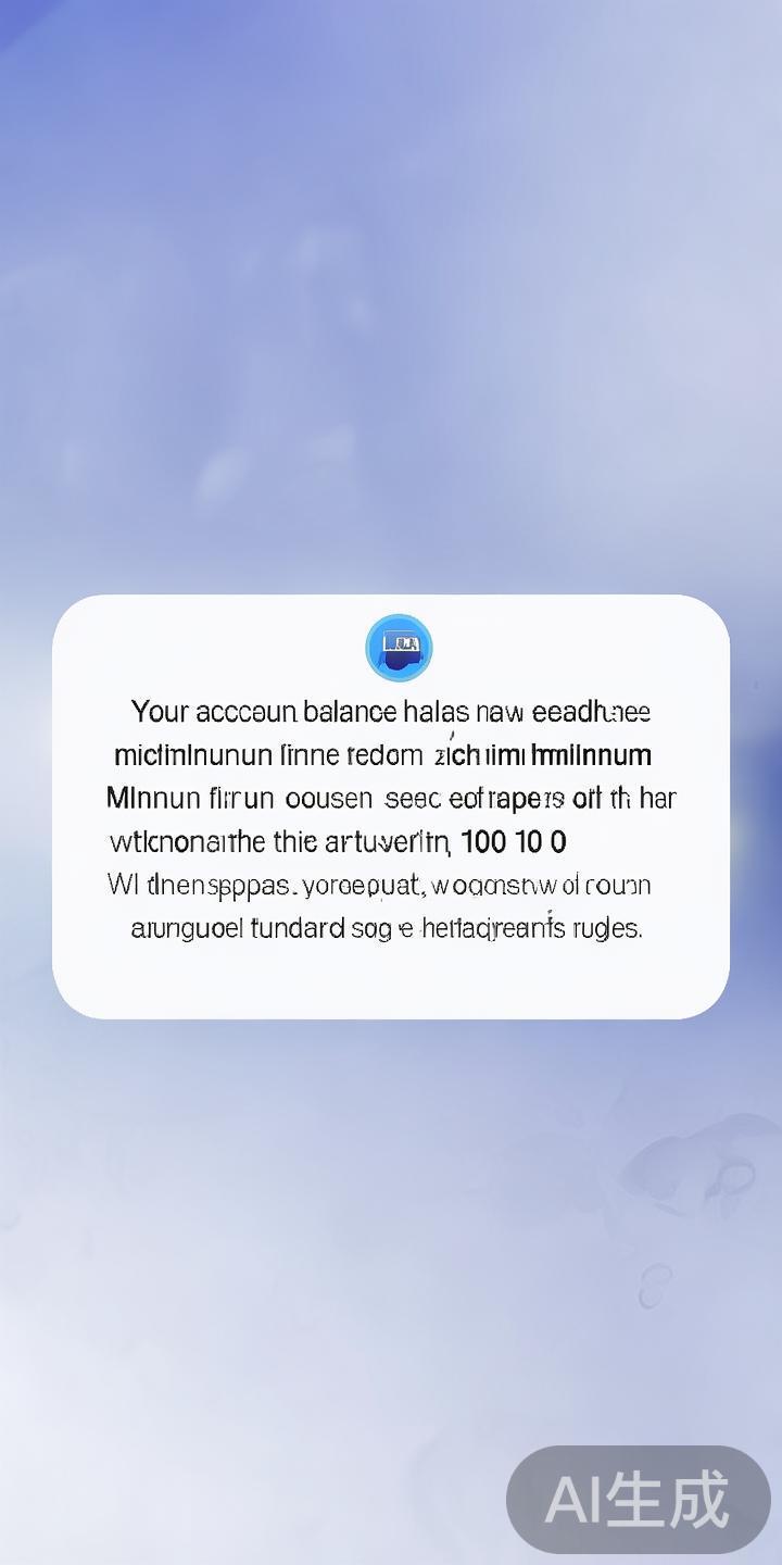 韦德体育平台能提现的条件与常见问题详解指南 账户资金达到最低提现额度:每个平台都会设定最低提现